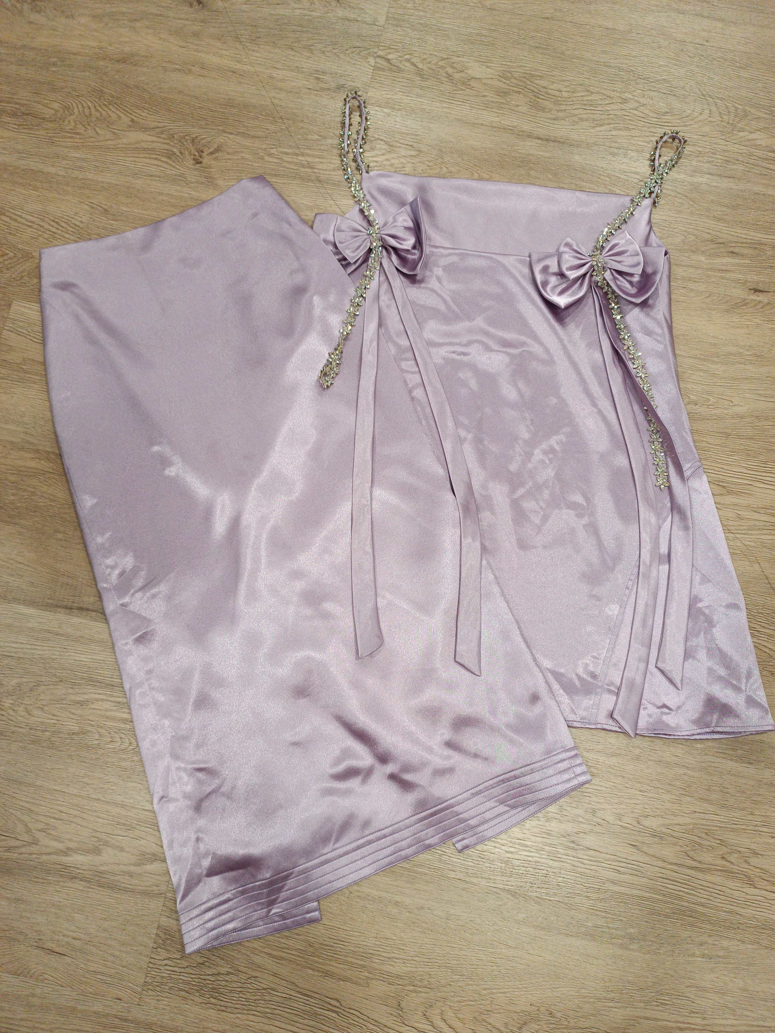 REshare - Set lụa nơ đính hạt